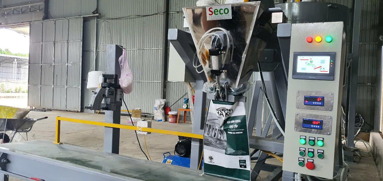 Chỉ cần 1 hoặc 2 người Vận hành Dây chuyền sản xuất Vữa keo SECO